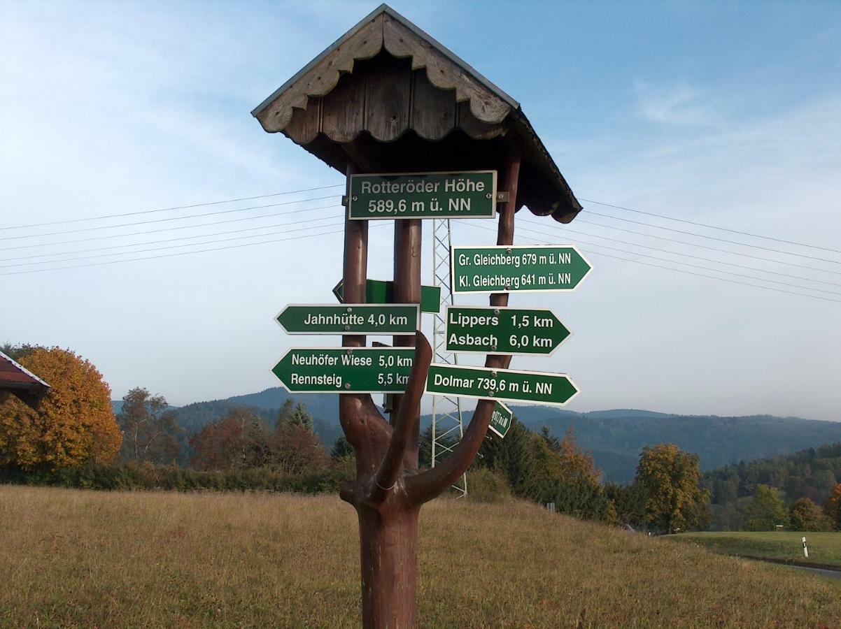 Ferienwohnung Wanderurlaub Thueringen Шмалькальден Экстерьер фото